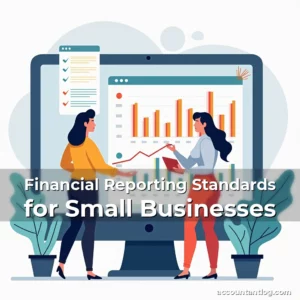 Artistic representation for Financial Reporting Standards for Small Businesses
