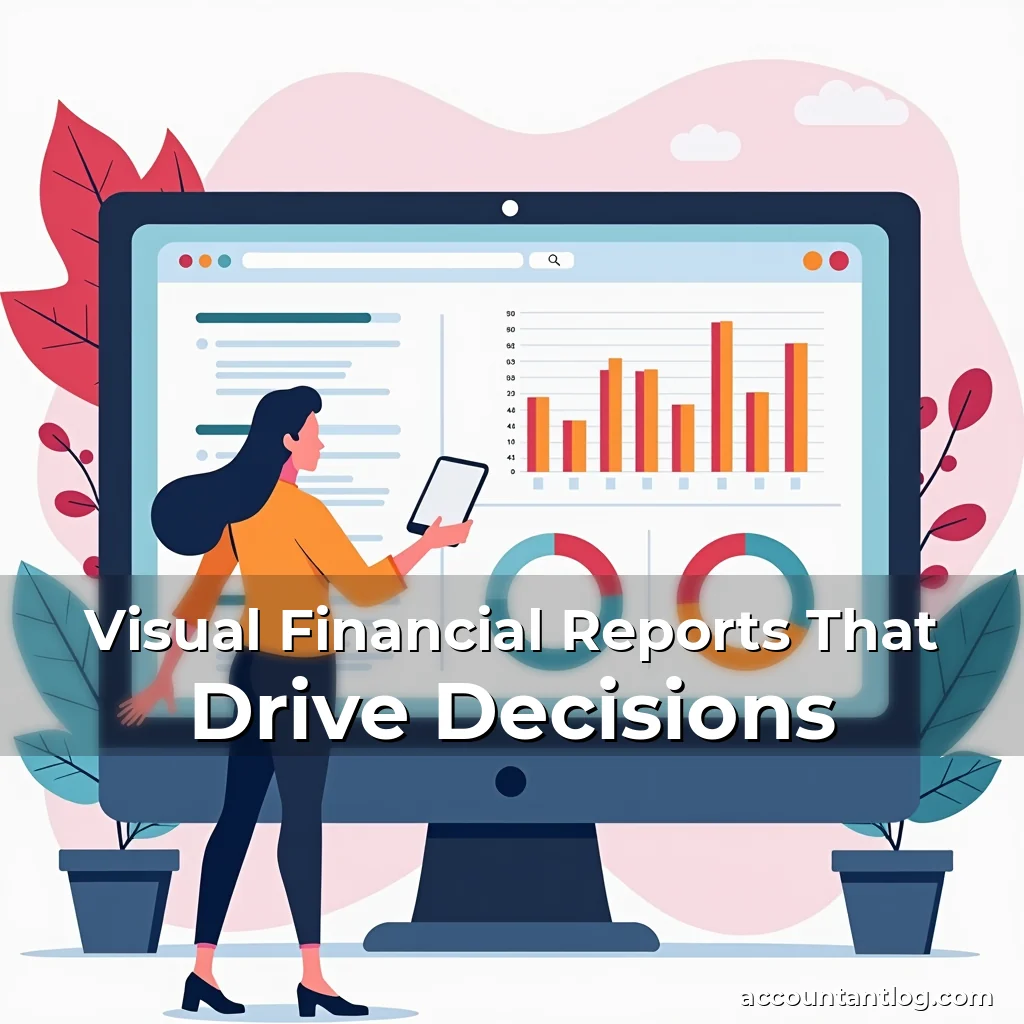 Artistic representation for Visual Financial Reports That Drive Decisions