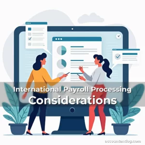 Artistic representation for International Payroll Processing Considerations