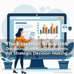 Artistic representation for The Essential Blueprint: Decoding Financial Statements for Strategic Decision-Making
