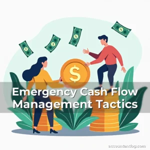 Artistic representation for Emergency Cash Flow Management Tactics