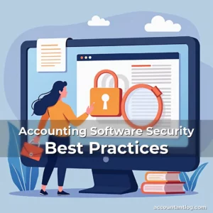 Artistic representation for Accounting Software Security Best Practices