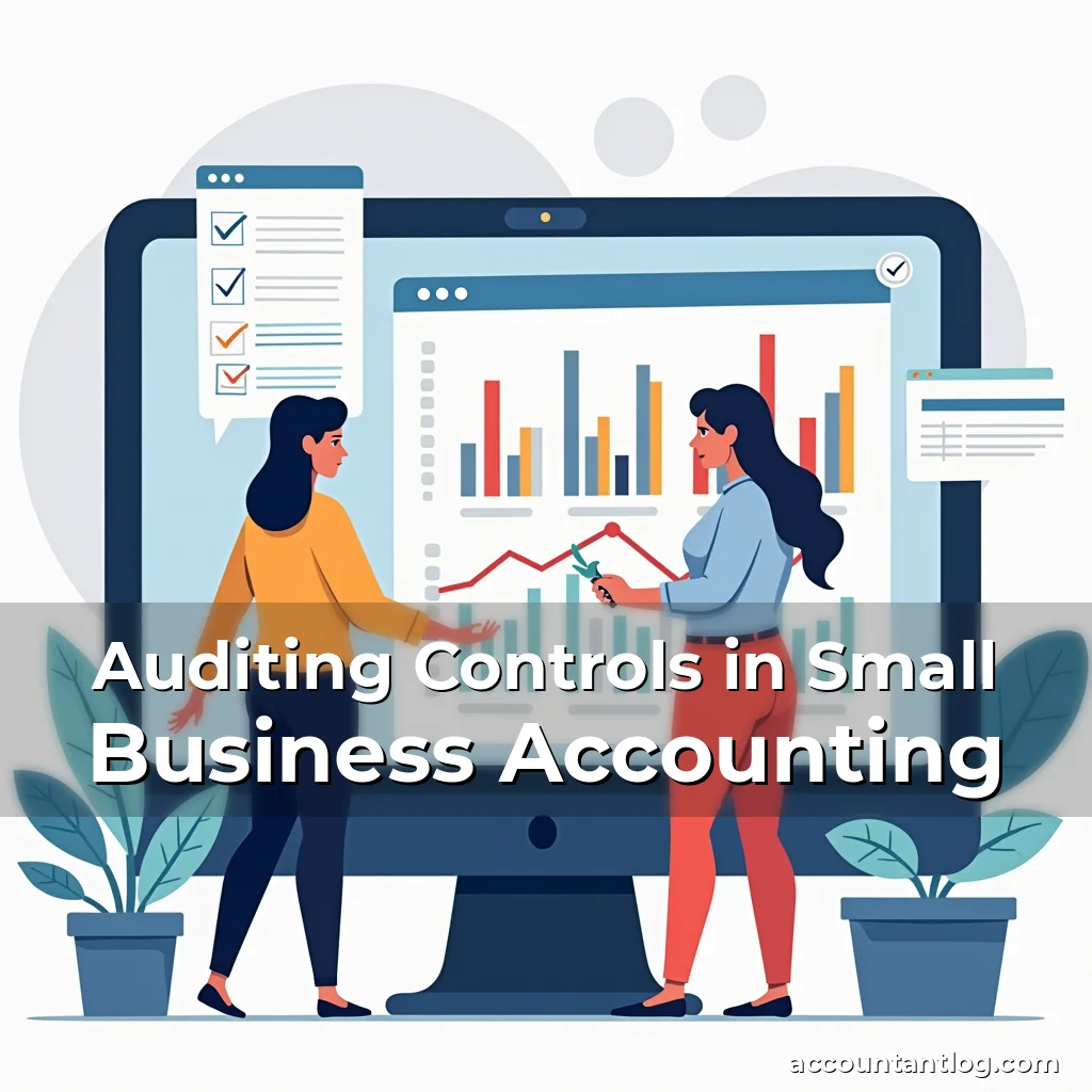 Artistic representation for Auditing Controls in Small Business Accounting