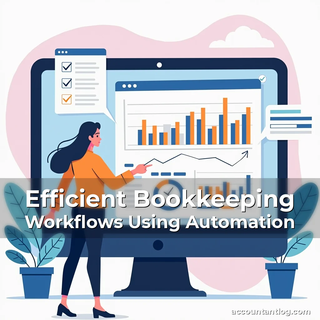 Artistic representation for Efficient Bookkeeping Workflows Using Automation