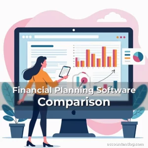Artistic representation for Financial Planning Software Comparison