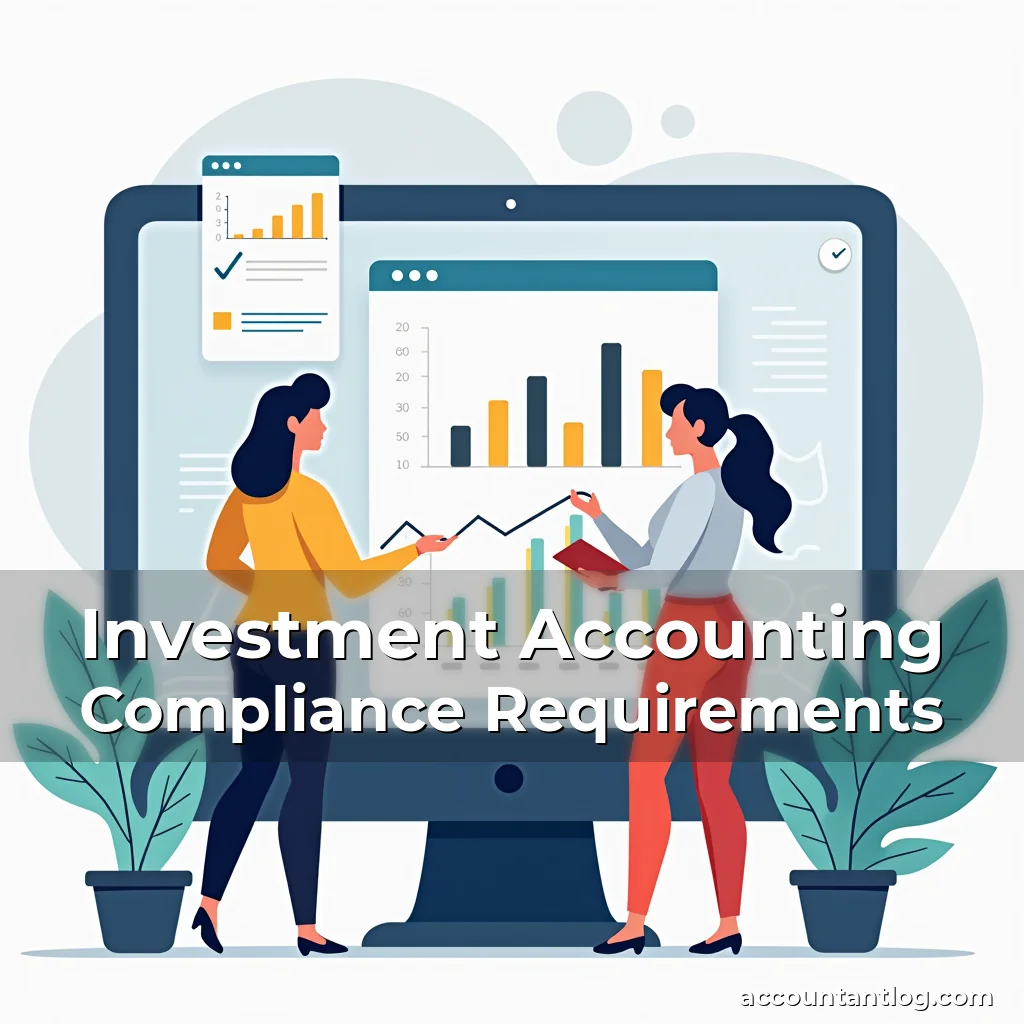 Artistic representation for Investment Accounting Compliance Requirements