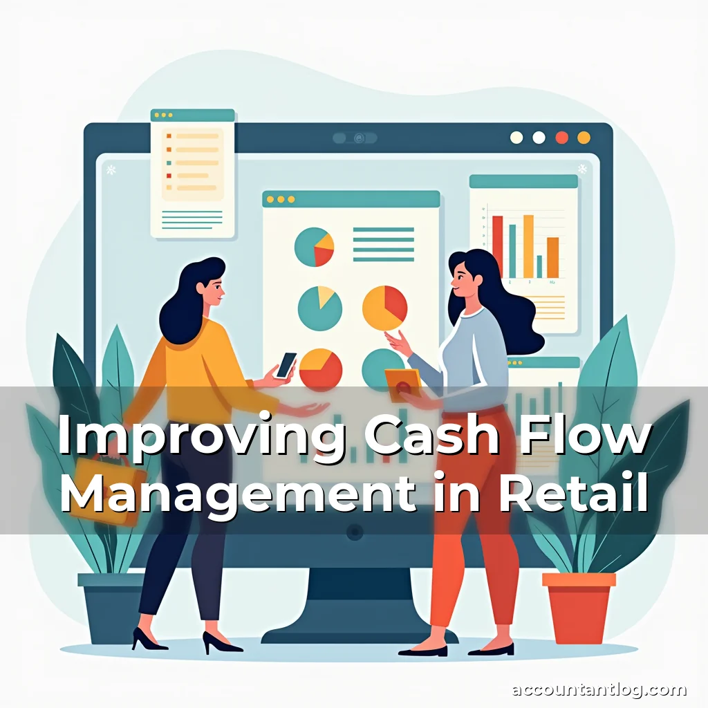 Artistic representation for Improving Cash Flow Management in Retail