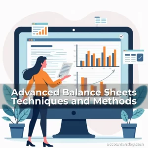 Artistic representation for Advanced Balance Sheets Techniques and Methods