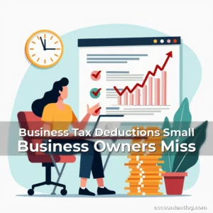 Artistic representation for Business Tax Deductions Small Business Owners Miss