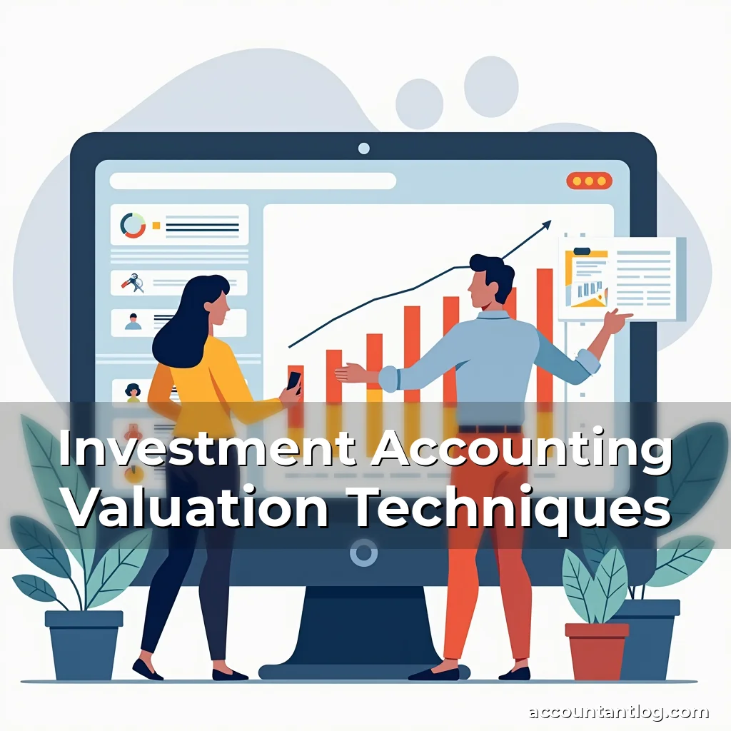 Artistic representation for Investment Accounting Valuation Techniques
