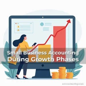 Artistic representation for Small Business Accounting During Growth Phases
