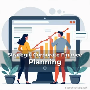 Artistic representation for Strategic Corporate Finance Planning