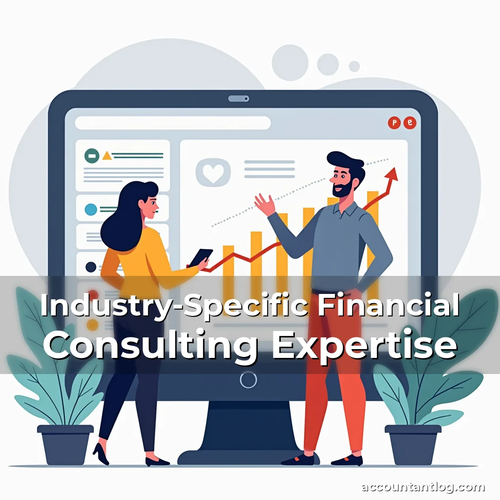 Artistic representation for Industry-Specific Financial Consulting Expertise