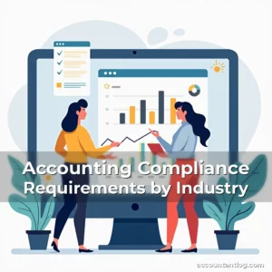 Artistic representation for Accounting Compliance Requirements by Industry