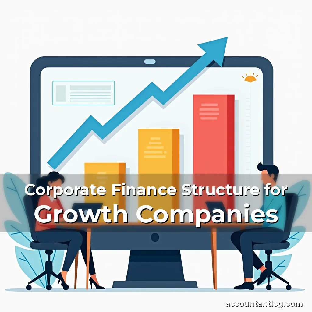 Artistic representation for Corporate Finance Structure for Growth Companies