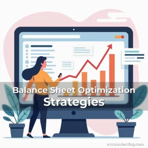 Artistic representation for Balance Sheet Optimization Strategies