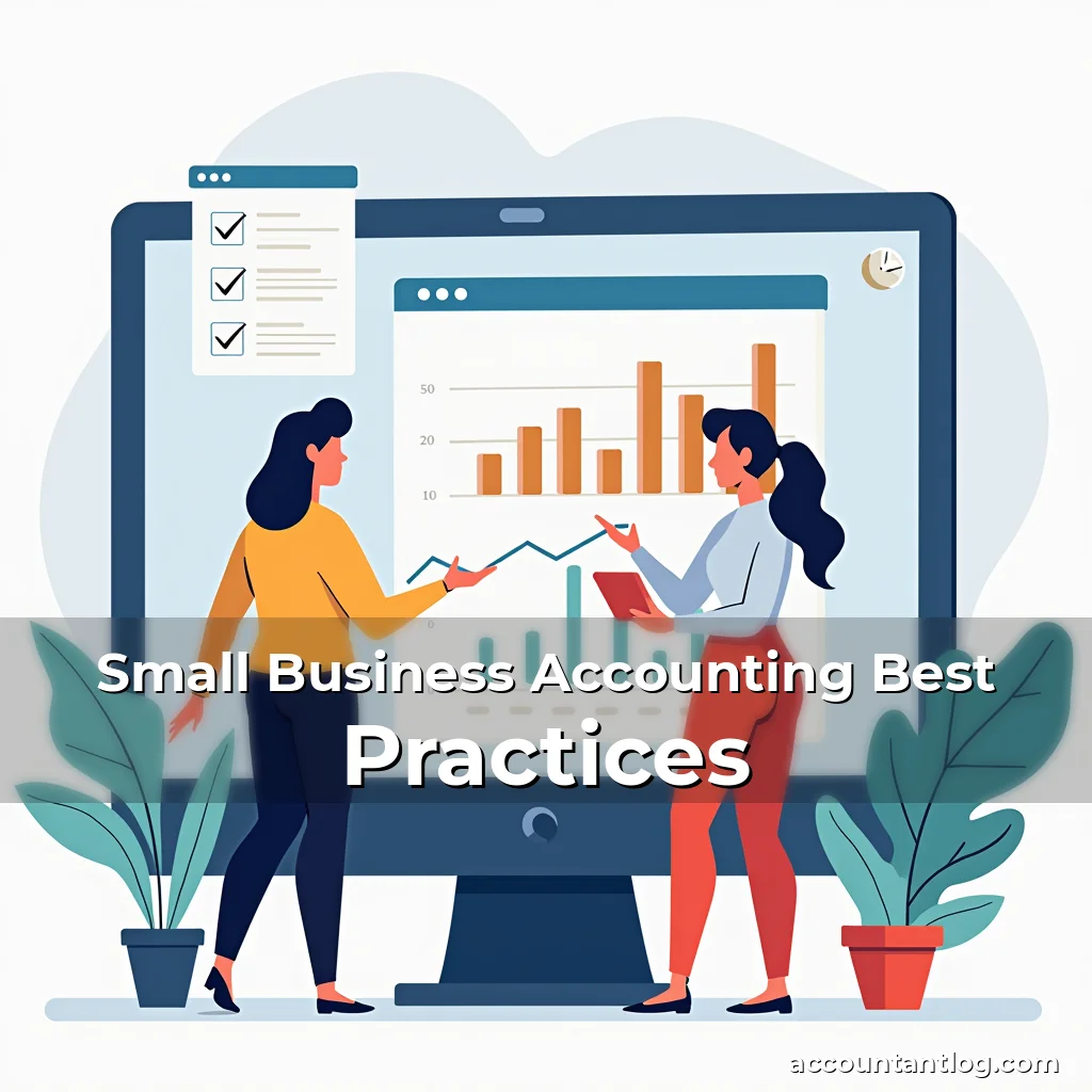 Artistic representation for Small Business Accounting Best Practices