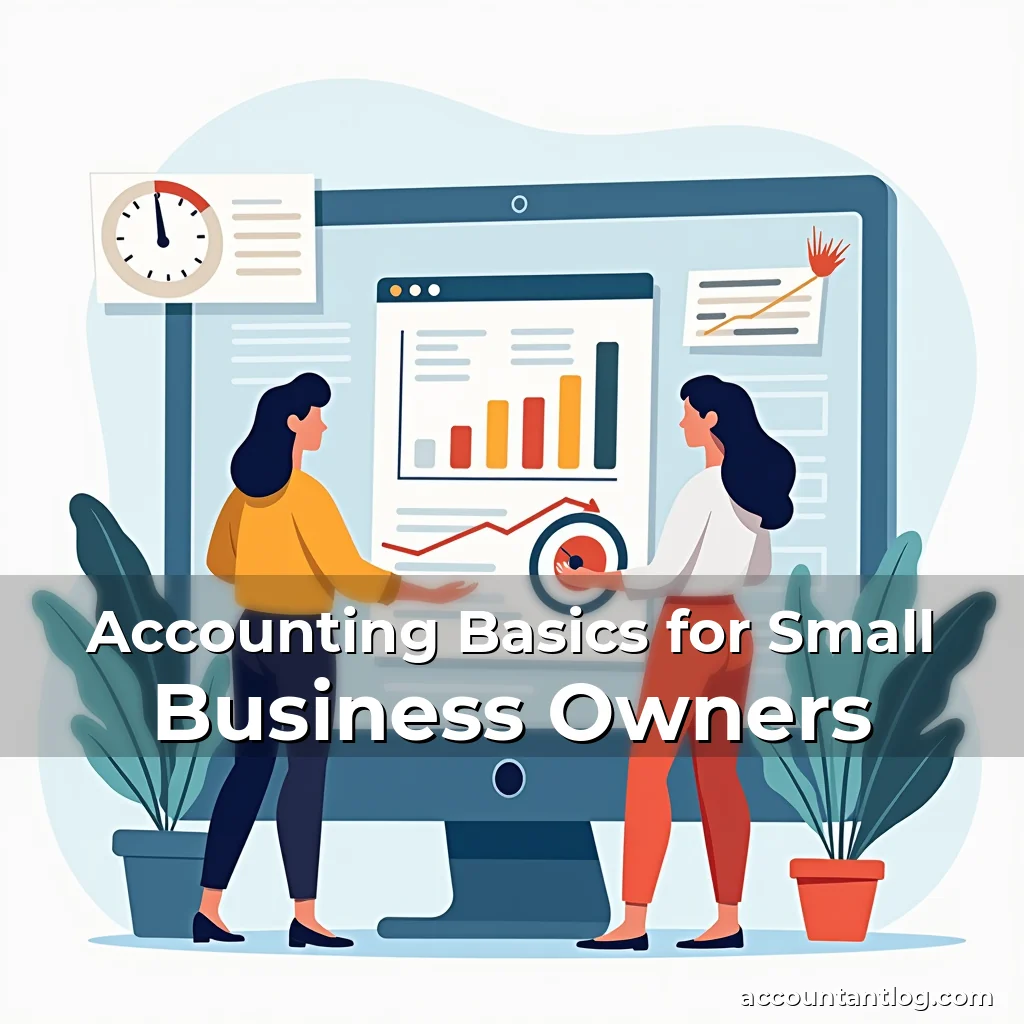Artistic representation for Accounting Basics for Small Business Owners