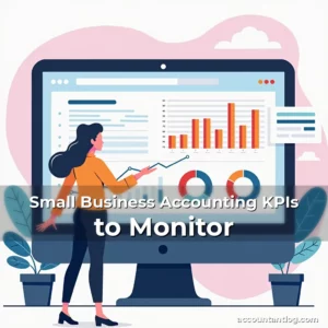 Artistic representation for Small Business Accounting KPIs to Monitor