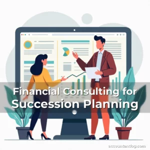 Artistic representation for Financial Consulting for Succession Planning