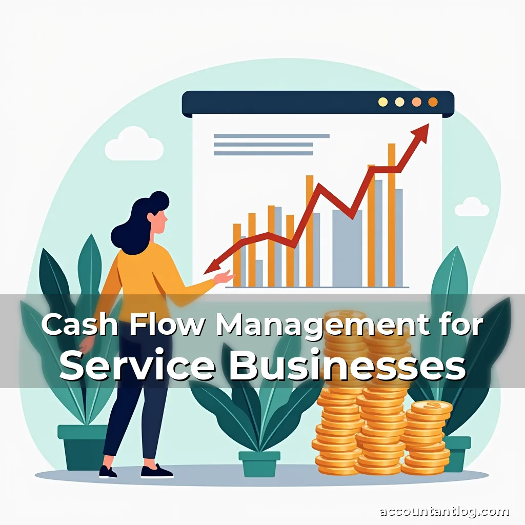Artistic representation for Cash Flow Management for Service Businesses
