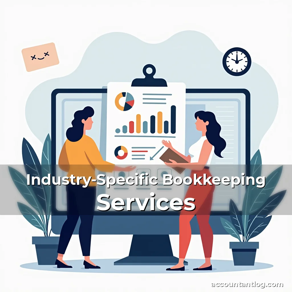 Artistic representation for Industry-Specific Bookkeeping Services