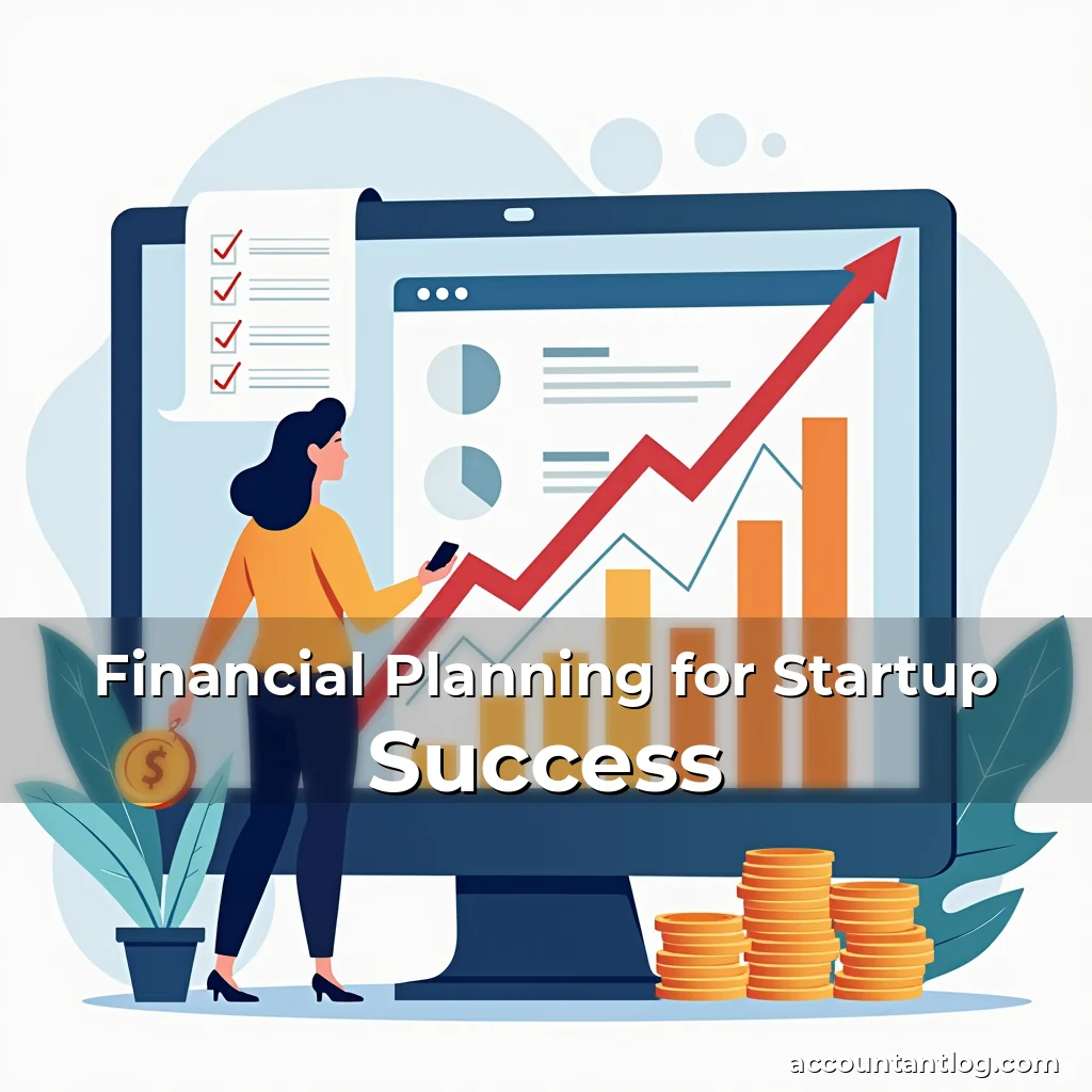 Artistic representation for Financial Planning for Startup Success