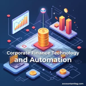 Artistic representation for Corporate Finance Technology and Automation