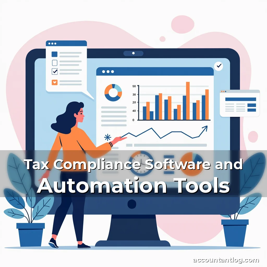Artistic representation for Tax Compliance Software and Automation Tools